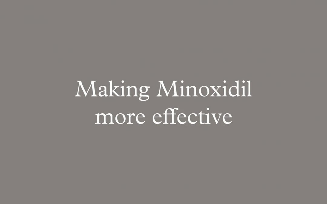 Blog Banner: Making Minoxidil and other topically applied treatments such as ‘Regaine’ more effective